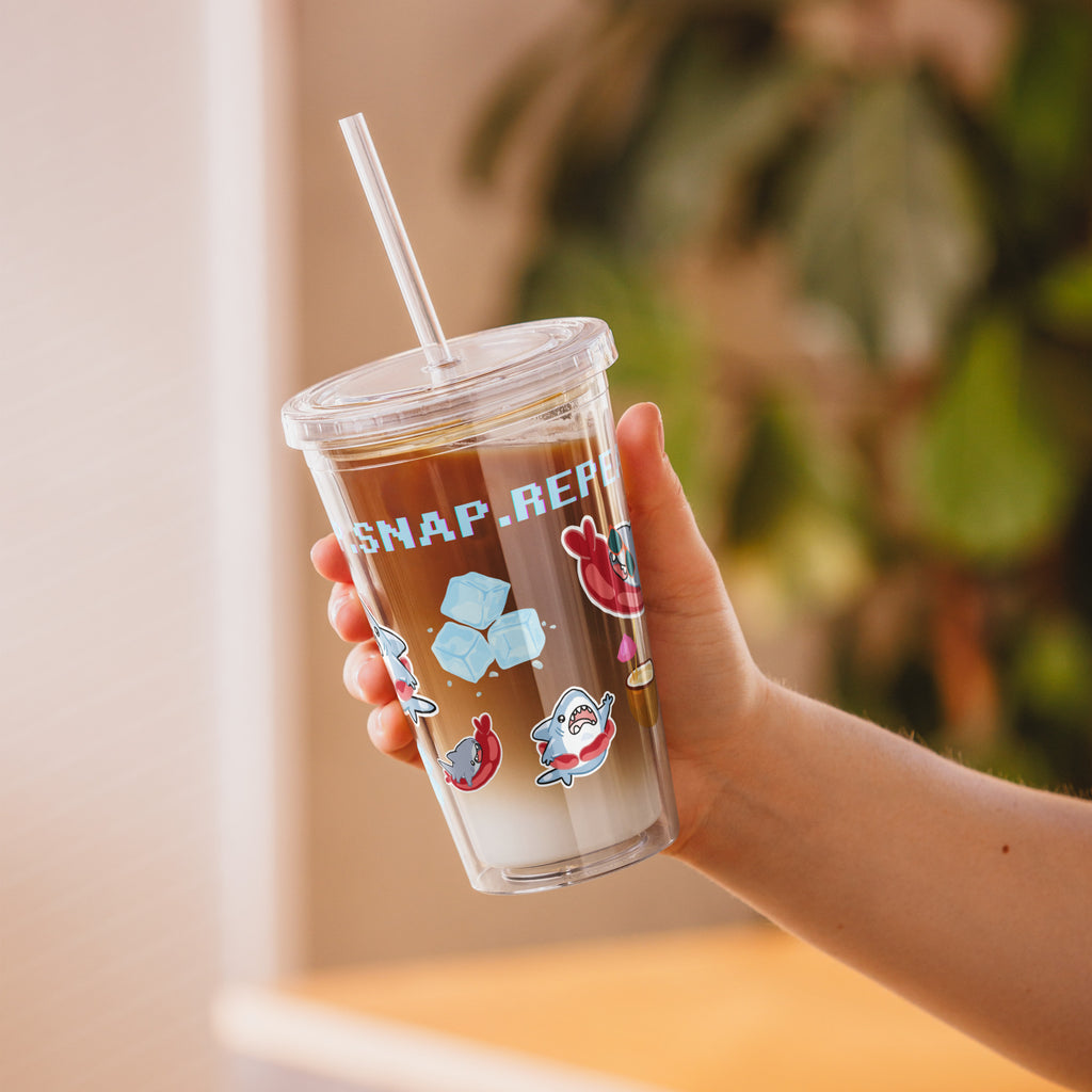 Baby Shark Tumbler with Straw