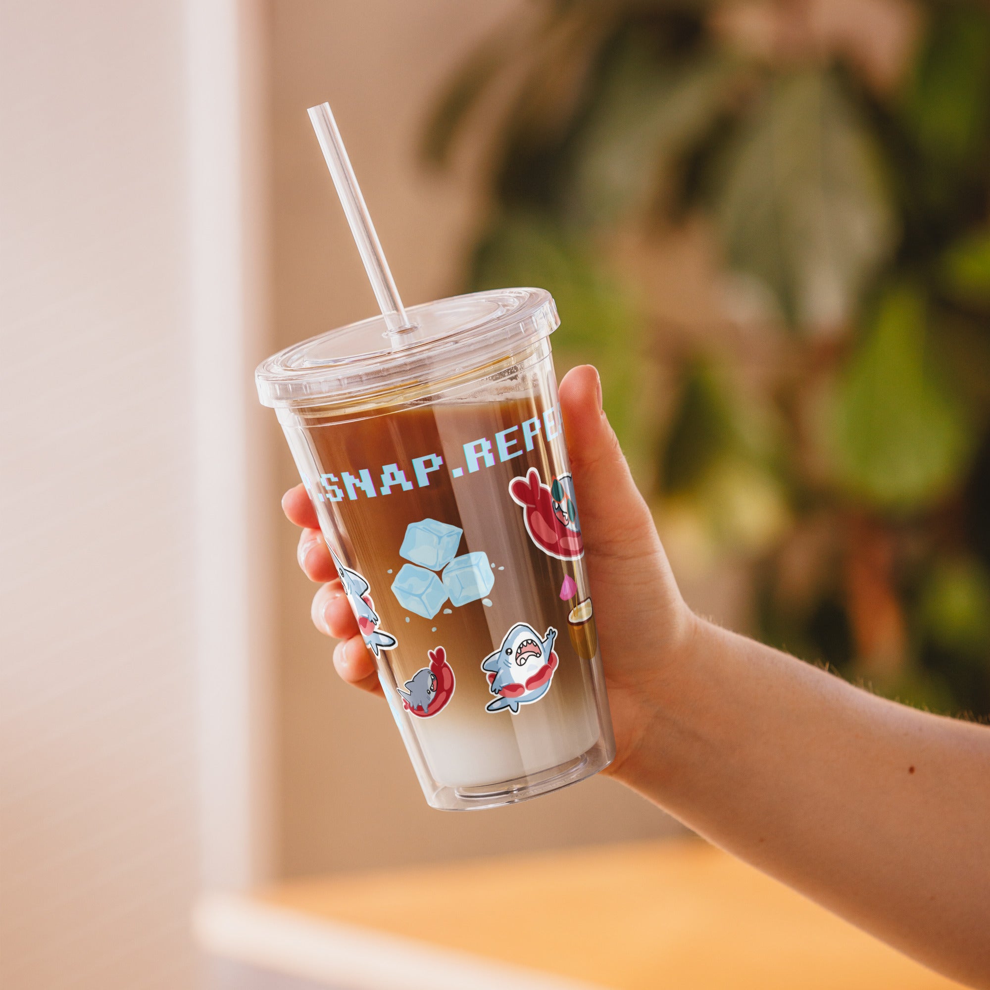 Baby Shark Tumbler with Straw